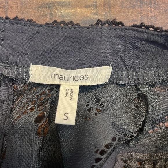 Maurices Classy Lace Neckline Baby Doll Dress, Sz. S. - Picture 6 of 8